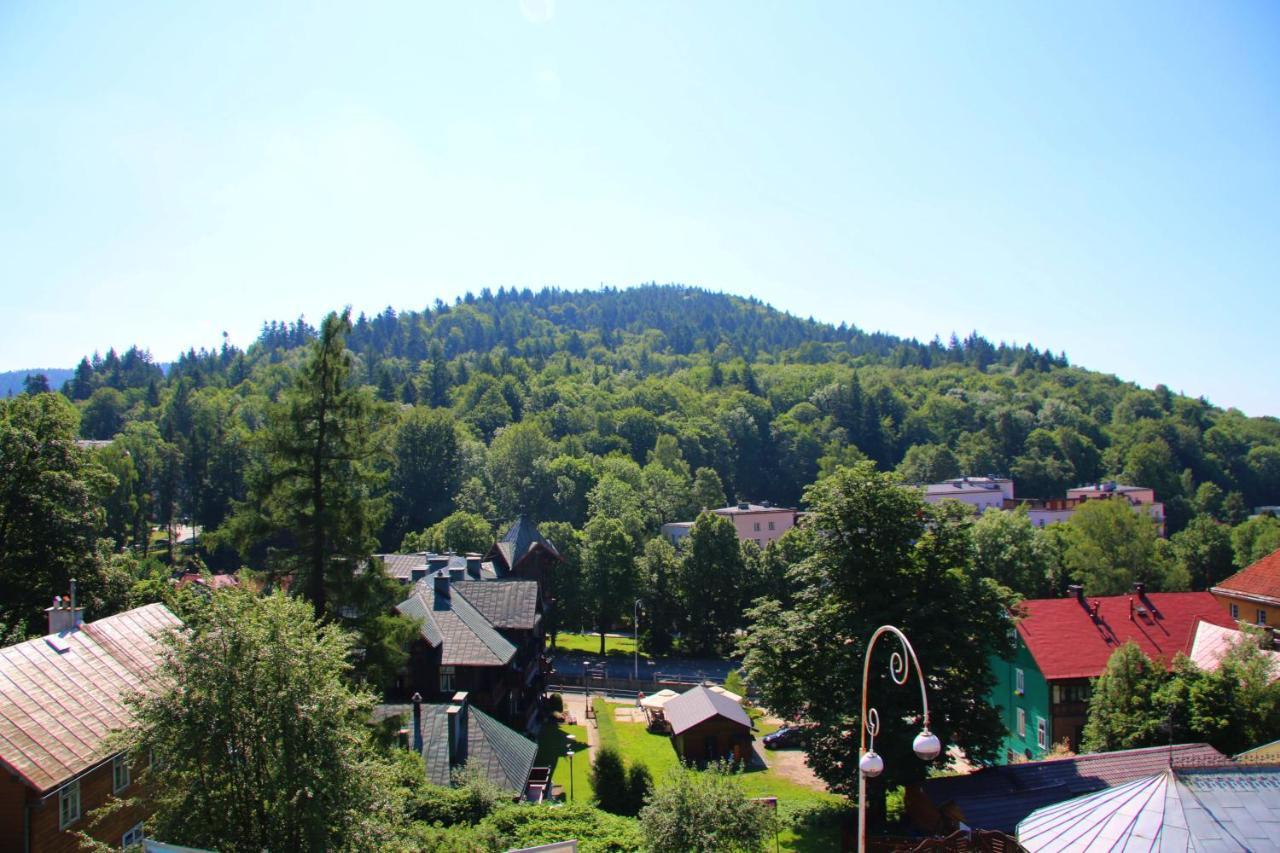 Domy Wczasowe Tryumfy Acomodação com café da manhã Krynica Zdroj Exterior foto
