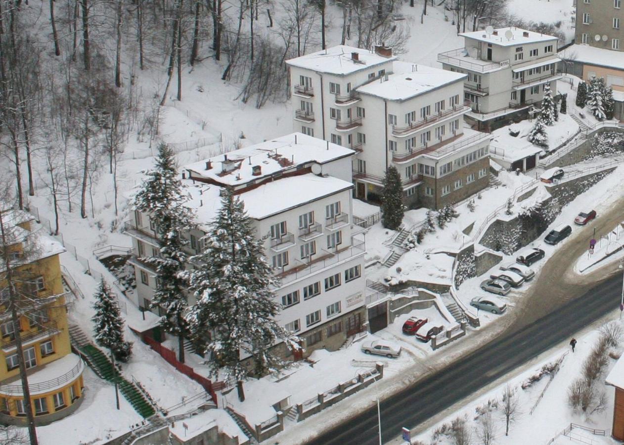 Domy Wczasowe Tryumfy Acomodação com café da manhã Krynica Zdroj Exterior foto